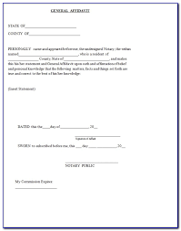 This is the most basic form of an affidavit an affidavit is used to prove certain facts that are stated in the document by the person in question when the person might not be available to state. Free General Affidavit Form Download Vincegray2014