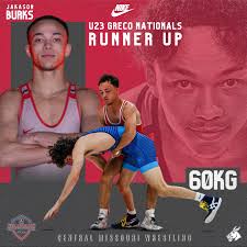 Congratulations to Jakason Burks as he went 3-1 over the weekend en route  to a U23 Greco Nationals 2nd place finish! #SaddleUp