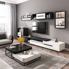 Extreme living room makeover + diy wall decor | lgqueen home decor. Living Room Furniture High Quality Nordic Ins Style Light Luxury Fashion Black White Carbon Iron Feet Modern Simple Glass Top Rectangle Tv Stand China Glass Top Tv Stand Rectangle Tv Stand