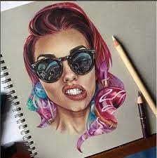 They think of a charming prince on a white horse, beautiful dresses and fairy animals. 50 Beautiful Color Pencil Drawings From Top Artists Around The World