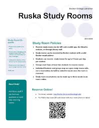 Study Room Etiquette And Policies Library Signs College Library Study Rooms