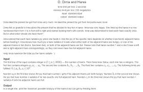 Check spelling or type a new query. Codeforces Round 208 Div 2 D Dima And Hares 3d Dp Programmer Sought