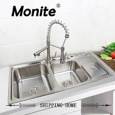 Check spelling or type a new query. Monite Stainless Steel Kitchen Sink Vessel Set Faucet Double Sinks Kitchen Sink Undermount Kitchen Washing Vanity 920mmx450mm Stainless Steel Kitchen Sink Kitchen Sinkkitchen Sink Set Aliexpress