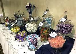 Star Galaxy Themed Wedding Candy Buffet All City Candy