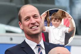 Prince William and Prince Louis' Matching Moves Go Viral