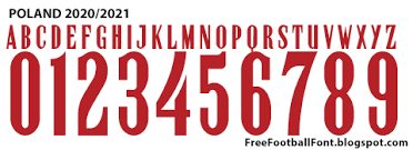 Free Football Fonts Poland 2020 2021 Nike Font Football Fonts Poland Free Football