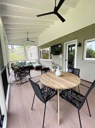 Shiplap is a feature that comes to us from the design traditions of homes in harsh climates. Shiplap Screened In Porch Kath Eats Real Food