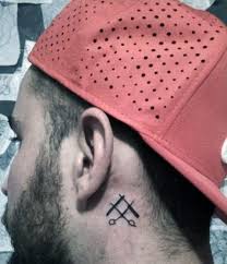 Another neck tattoo and this time again an animal. 24 Excellent Small Neck Tattoos For Guys Styleoholic