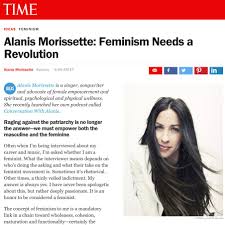 Alanis Morissette Feminism Needs A Revolution Feminism Empowerment Women Empowerment