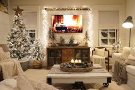 Perfecting The Homefront Cozy Christmas Living Room Night Tour Cozy Christmas Living Room Christmas Decorations Living Room Christmas Living Rooms