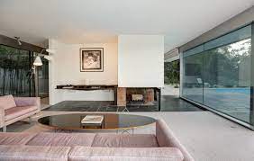 Coffee table design, eames table, mid century desk, modern coffee table, surf room decor, midcentury coffee tables Photo 15 Of 16 In Herman Miller Eames Elliptical Table From Richard Neutra S Stunning Loring House Is Listed For 5 6m Dwell