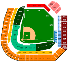 coors field seating chart game information