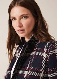 PHASE EIGHT Candice Check Coat