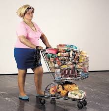 Duane Hanson Supermarket Lady Histoire De L Art Hyperrealisme Oeuvre D Art
