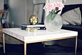 Hack Two Transform A Wooden Klubbo Table Into An Expensive Looking Marble Masterpiece Diy Marble Table Ikea Hack Ikea Lack Side Table