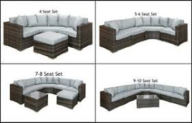 Garden sofas & lounge sets. Modular Rattan Sofa Sets Design Build Garden Furniture Sets To Suit Your Area Ebay