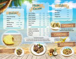 Tropical island restaurant is a malaysian, thai, singapore and chinese fusion of culinary art full of surprises served to perfection from our chef and owner.free delivery within 5km for orders over $25. Nina S Tropical Island Caribbean Restaurant Menu In Concord Ontario Canada
