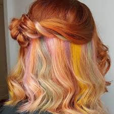 And remember guys you don't have to do. 50 Stunning Rainbow Hair Color Styles Trending In 2020