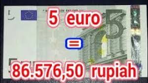 Kalkulator mata uang untuk mendapatkan perhitungan yang sesuai dengan nilai tukar krw/idr terkini. Terungkap 5 Euro Berapa Rupiah Youtube