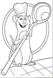 Ratcoloring1 Coloring Page For Kids Free Ratatouille Printable Coloring Pages Online For Kids Coloringpages101 Com Coloring Pages For Kids