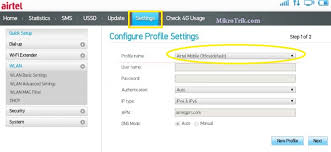 Airtel 4g home router sim based wifi lan rj45 ports are special data…. Airtel 4g Hotspot Router Configuration First Time Airtel E5573c