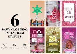 60 Multipurpose Instagram Stories Photoshop Template Design Instagram Story Template Design