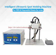 Ultrasonic Mask Welder For Kn95 Mask Nonwoven Fabric Bonding Process Spot Welding Machine Spot Welding Ultrasonic Welding