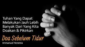 Doa Sebelum Tidur Tuhan Dapat Melakukan Jauh Lebih Banyak Saat Teduh Malam Kristen 2020 Youtube
