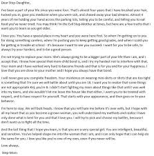 A Letter To My Step Daughter Found This Online And Changed It A Bit I Can T Take Full Credi Letter To Daughter Step Mom Quotes Letter To My Daughter
