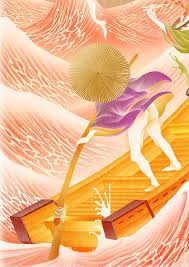 日本插画家矢野惠司的梦幻作品 sukiyaki rice bowls art direction