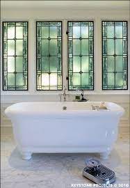 Today, designers are coming up with tons of elegant and innovative ways to use stained glass in bathroom windows. One Can Dream Desire To Inspire Desiretoinspire Net Stained Glass Door Glass Bathtub Window Stained
