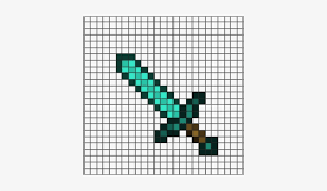 Collection by jamaal fullylove • last updated 11 days ago. Pixel Clipart Mc Sword Sword Easy Pixel Art Png Image Transparent Png Free Download On Seekpng