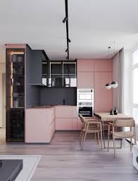 51 inspirational pink kitchens with