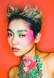 ウィグコンテスト2 ヘアアート 奇抜なメイク ヘアメイク クリエイティブ