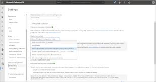 Microsoft Defender Advanced Threat Protection Configuration Manager Microsoft Docs