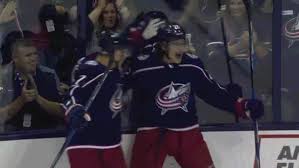 Esny's 5 gif reaction to the new york islanders' game 5 win at the pittsburgh penguins. Gifs Of The Game Blue Jackets Steamroll Islanders In Opening Night Win 1st Ohio Battery