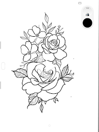 Flower Tattoos Outline Tattoo Ideas Flower Ideas Outline Tattoo Tattoos In 2020 Tattoo Outline Tattoo Stencil Outline Floral Tattoo Sleeve