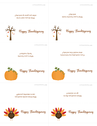 Need a quick thank you gift? Thanksgiving Place Cards And Conversation Starters Printable Five Spot Green Living