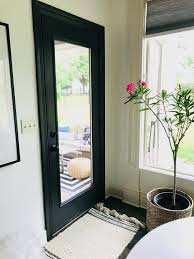 For a slab door, measure the width, height and thickness of the door. Painting An Interior Door And Trim Black Life Love Larson