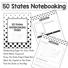 Each coloring page is printed on a separate sheet to avoid bleed through.suitable for markers, felt tips, gel pens, coloring pencils and more due to single sided, removable pages professional quality designs from start to. 50 States Notebooking Pages Mama S Coffee Shop Store