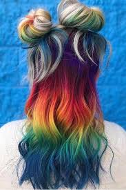Aus Boa Coole Das Epic Firetrucks Frisur Haare Hairstyles Regenbogen Sieht Toll Firetrucks Rege Hair Styles Rainbow Hair Color Mermaid Hair
