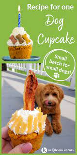 Single Serving Dog Cupcake Recipe Dog Cake Recipes Cupcakes For Dogs Recipe Dog Cupcakes