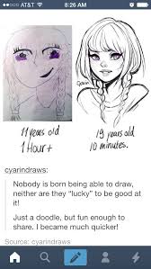 Yeah Nobody Is Born An Artist You Are Born With Creativity And Passion Https Www Facebook Com Truthandhilarities Meme Funny Drawings Art Art Memes