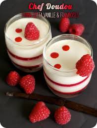 Panna Cotta Vanille Coulis De Framboises Recette Panacotta