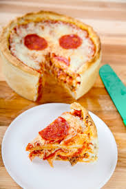 This mimi's café copycat has layers of crepes and whipped fluffy frosting with sprinkles. Pizza Cake Layers And Layers Of Pizza Goodness