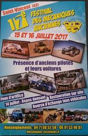 Festival nuit de rêve a rosières du 12 au 16 juillet 2017. 17e Festival Mecaniques Anciennes Des Gorges De La Loire 14 15 Et 16 Juillet 2017 Haute Loire Fr
