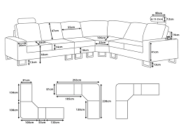 Standard Sofa Length Best Collections Of Sofas And Couches Sofacouchs Com Contemporary Sectional Sofa Sofa Dimensions Sectional Sofa