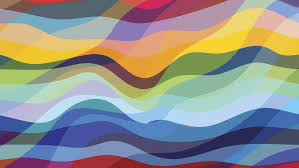 Rich colors, worked well with the collection of blue art for my husband's office. Colorful Abstract Waves 4k Wallpapers Wallpaper Cave