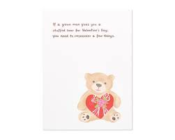 Great savings free delivery / collection on many items. Stuffed Bear Valentine S Day Card American Greetings