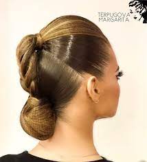 Hairstyle For Raziya Salimova By Me Dance Hairstyles Competition Hair Dance Competition Hair